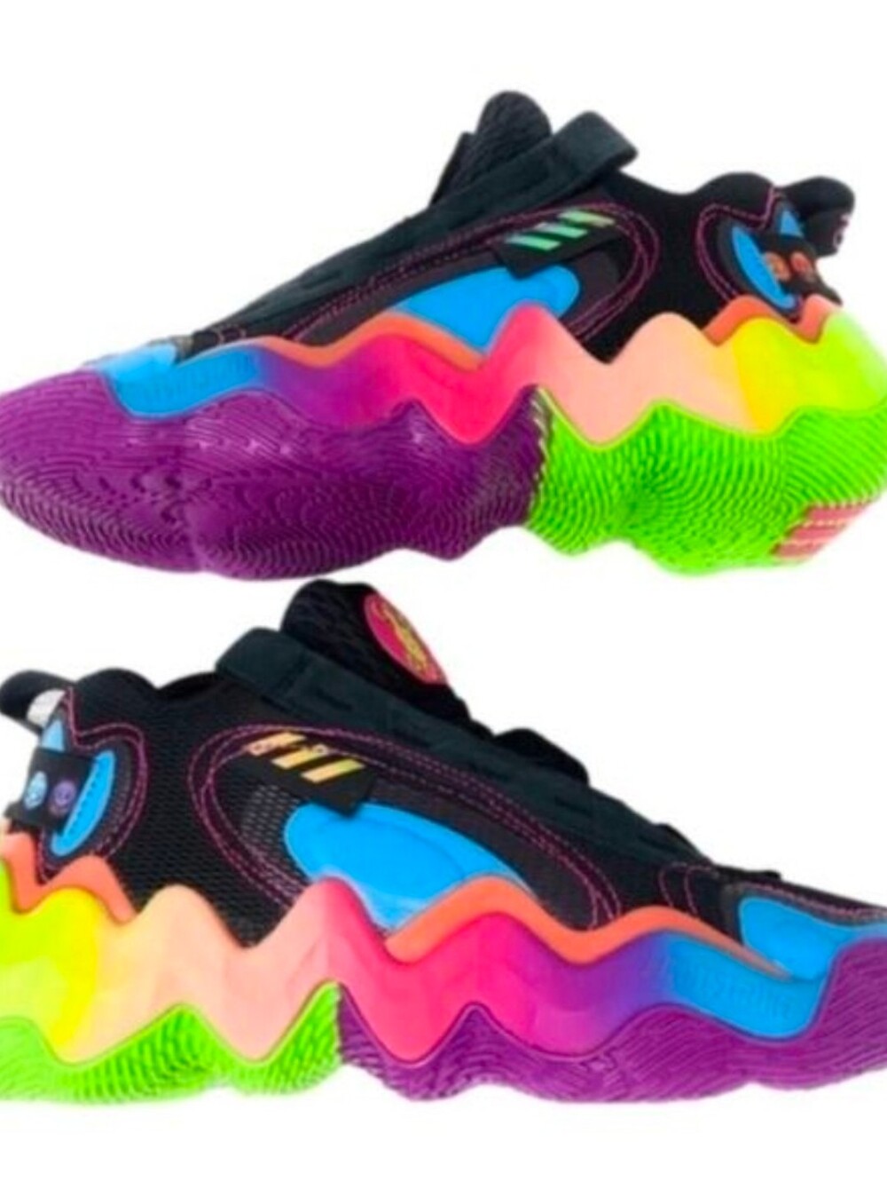 Adidas Exhibit B Candace Parker Basketball Shoes Multi Color size 8 . GZ9565